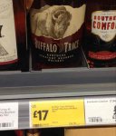 Buffalo trace bourbon -- pretty decent price