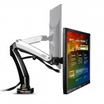 Full Motion Gas Spring Desk Mount for Computer Monitors 17" - 27" Sold by Standmounts