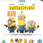 Minions blu ray