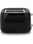 George Home 2 Slice Long Slot Toaster - Black Asda-fits a full slice completely