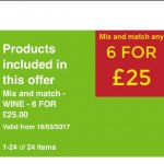 Asda x6 wine deal