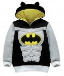 Batman Boys' Muscle Hoodie