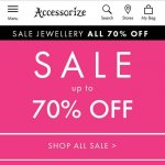 Accessorize sale - now upto 70% off