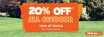 20% All Outdoor Items