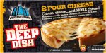 Chicago Town Deep Dish Four Cheese Pizzas 2 x 155g