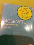 Ee pay as you go 4G simcard with 6Gb data valid for 90 days