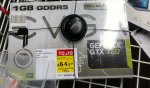 Nvidia Geforce GTX 750 (NON-TI) 1GB £64.97 clearance at PC World Thurrock Retail