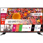 AO.com LG 58UH635V 58" Freeview HD and Freesat HD and Freeview Play Smart 4K Ultra HD with HDR TV - Black