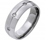 Mens titanium band rings