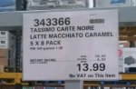 ​TASSIMO Carte Noire Latte Macchiato Caramel - 5 packs £13.99 Costco instore