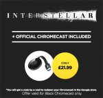 Google Chromecast 2 + Interstellar HD