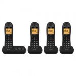 BT 3920 Cordless Quad Phone with Answer Machine - Black Triple &pound;27.50