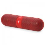 F808 Portable Bluetooth 3.0 Speaker - Red or Blue