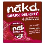 4 Nak'd berry bars