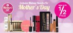 Mother's Day Make up bundles eg Rimmel bundle £10 worth £21.18, Bourjois bundle £12 worth £26.97 & Max Factor £20 worth £35.97
