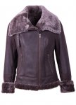 Ladies Lakeland Leather, Shearling coat - £699