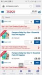 Pampers bogof at Tesco for a week on essential packs - x2