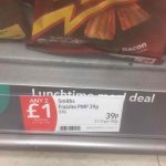 Hot deal on Frazzles at Co-op! 2 packs for £1.00