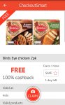 Birds Eye 2 x chicken grills Free at Asda with checkoutsmart