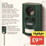 Animal Repeller - Solar Powered - £9.99 - LIDL (Florabest)- Instore - 3yr warranty
