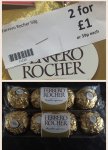 2 x 4 pack of Ferrero Rocher
