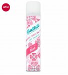 FREE fragrance sample when you buy a Batiste dry shampoo also on 1/3 off offer