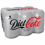 Diet coca cola 9 * 330ml cans