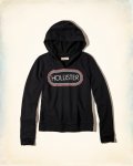 ladies' hollister logo graphic hoodie £7.99 free delivery! 