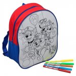 Paw Patrol Colour Your Own Backpack From Tomorrow 27th