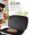 Contact Grill 1000W - LIDL (Silvercrest) - 3yr warranty - 18th January