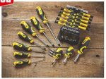 Stanley 51 piece Screwdriver set with carry case =