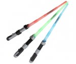 Flexible Plastic Light Saber with Sound @ Gearbest (Red or Blue Only)