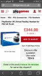 PlayStation Vr headset after code. Also £17.20 back in points
