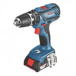 Bosch Cordless 18V 1.5Ah Li-Ion Combi Drill 3 Batteries (with code CLUBQZH28)