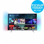 Philips 49PUS6401 49 Inch 4K Ultra HD with HDR Freeview Ambilight Smart Android LED TV Argos