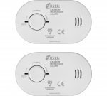 Kidde Carbon Monoxide Detector Twin Pack @ Argos (possible 8% quidco & 7.5% TCB)