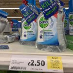 Dettol £2.50 each or x2