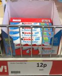 Kinder chocolate bar (21g)