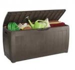 Hollywood Wood Effect Garden Storage Box