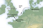 MCS Cruises - 3 Night - Southampton to Hamburg Germany - Outside Cabin £139pp
