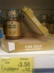 Douwe Egberts Pure Gold 190g rollback from £5.99