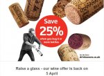 Heads up - buy 6 bottles of wine back 5th - 9th April