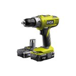 Ryobi One+ Combi Drill. Includes 2 batteries. c&c using code