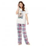 Iris & Edie Pink fox print pyjama set £8.40 @ Debenhams - C&C with code