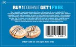 Buy 1 Get 1 Free Hersheys Krispy Kreme £2 - April 3rd