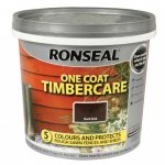Ronseal One coat Timbercare paint 5litres for fence and sheds