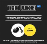 Google chromecast & The Judge HD