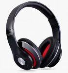 Bluetooth Stereo Wireless Headphones Earrphones V4.1 Headsets Black