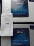 Silentnight pillowcases and fitted sheets