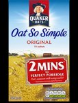 Quaker Oats So Simple varieties